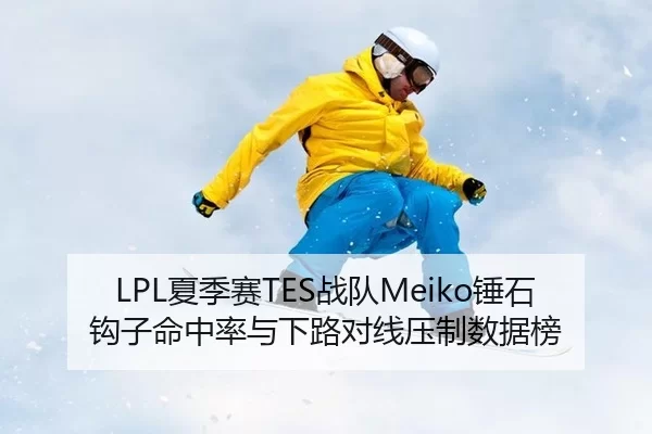 LPL夏季赛TES战队Meiko锤石钩子命中率与下路对线压制数据榜